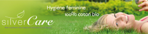 Silvercare l'hygiène féminine 100% coton bio